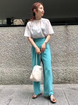 「CASUAL」｜松岡（matsuoka）さん（レディース・158cm）の春コーディネート