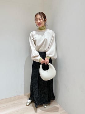 松岡（matsuoka）さん（レディース・158cm）の冬コーディネート