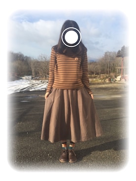 みう。さん（レディース・154cm）の冬コーディネート