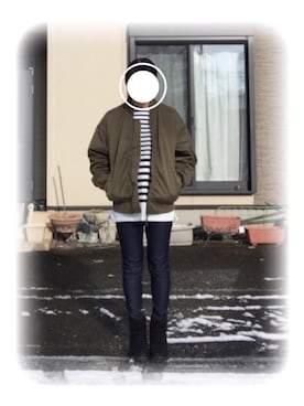 みう。さん(レディース・154cm)の冬コーディネート