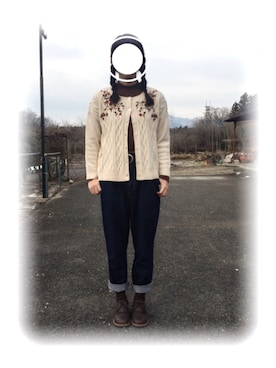 みう。さん（レディース・154cm）の冬コーディネート