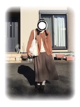 みう。さん（レディース・154cm）の冬コーディネート