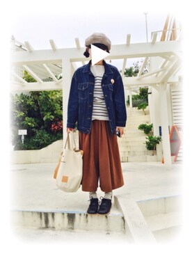 みう。さん(レディース・154cm)の春コーディネート