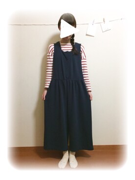 「cepo.」｜「アイテム（オールインワン・サロペット）」を使った、みう。さん（レディース・154cm）の春コーディネート