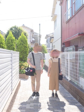 「SEVENDAYS=SUNDAY（セブンデイズサンデイ）のアイテム（オールインワン・サロペット）」を使った、みう。さん（レディース・154cm）の春コーディネート