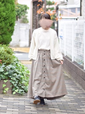 みう。さん（レディース・154cm）の秋コーディネート