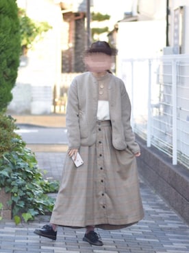 みう。さん（レディース・154cm）の冬コーディネート