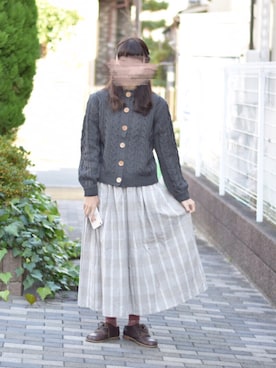 みう。さん（レディース・154cm）の冬コーディネート