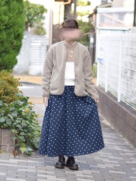 みう。さん（レディース・154cm）の冬コーディネート