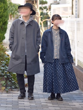 みう。さん（レディース・154cm）の冬コーディネート