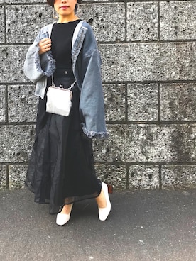 「LEANN（リーン）のアイテム」を使った、y___i0611さん（レディース・152cm）の冬コーディネート