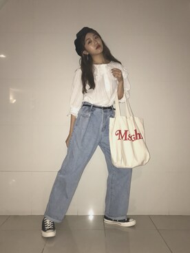 碓井玲菜さんのコーディネート