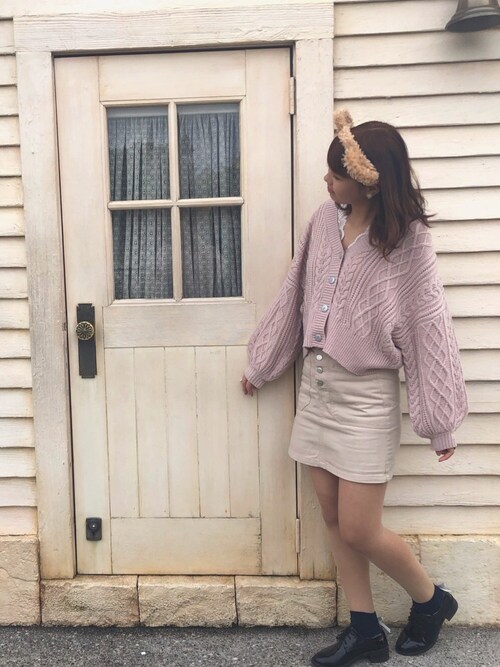 Miyu Retrogirlのカーディガンを使ったコーディネート Wear