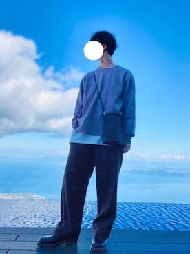 「フォロー、イイネ、お気に入り登録お願いします♡」｜「アイテム（ブルゾン）」を使った、yukiさん（メンズ・169cm）の秋コーディネート