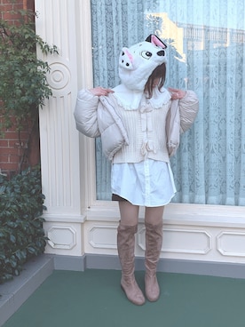 Juraさん（レディース・161cm）の冬コーディネート