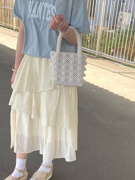 Juraさん（レディース・161cm）の春コーディネート