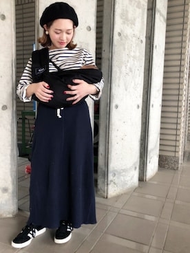 「サーマルスカート」｜asamiiさん（レディース・148cm）の秋コーディネート