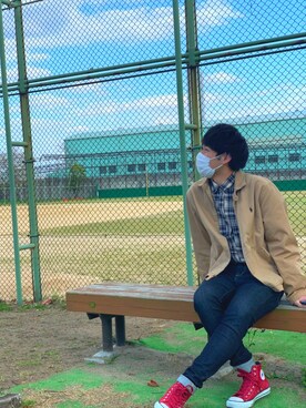 カッパッパーさん(メンズ・175cm)の春コーディネート