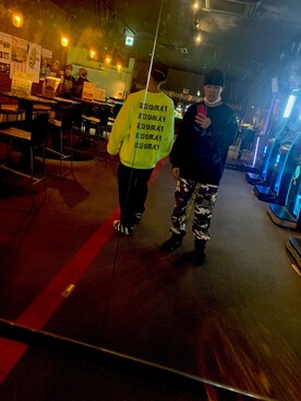 「WORLD WIDE FAMOUS（ワールドワイドフェイマス）のアイテム」を使った、よっしーさん（メンズ・171cm）の秋コーディネート