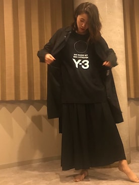 「MID by MIDWEST（ミッド バイ ミッドウエスト）のアイテム」を使った、Anriさん（レディース・171cm）の春コーディネート