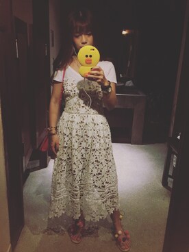 「self-portrait（セルフポートレート）のアイテム（ワンピース/ドレス）」を使った、Somnus_daiさん（レディース・160cm）の春コーディネート