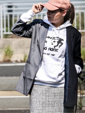 「Cawaii」｜「アイテム（帽子）」を使った、photos_wilmalunさん（レディース・163cm）の秋コーディネート