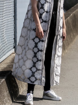 「cawaii（カワイイ）のアイテム（カーディガン/ボレロ）」を使った、photos_wilmalunさん（レディース・163cm）の秋コーディネート