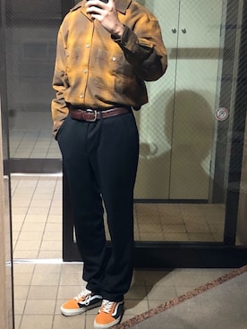 ラーメン大好きさん（メンズ・172cm）の秋コーディネート