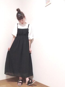 Yuuuuuka♥さん（レディース・154cm）の夏コーディネート