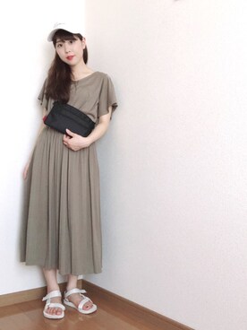 Yuuuuuka♥さん（レディース・154cm）の夏コーディネート