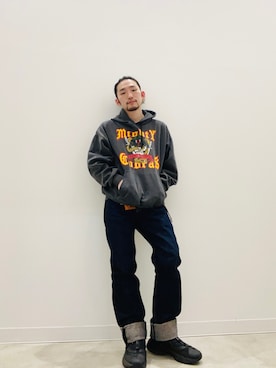 「ハラチ」｜けんたさん（メンズ・163cm）の冬コーディネート