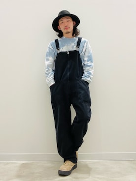 「Right-on（ライトオン）のアイテム（スウェット）」を使った、けんたさん（メンズ・163cm）の冬コーディネート