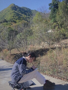 大野千春さんのコーディネート