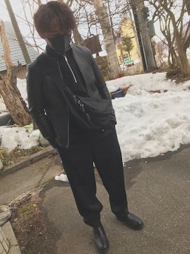 「SENDRA（センドラ）のアイテム」を使った、Sさん（メンズ・169cm）の春コーディネート