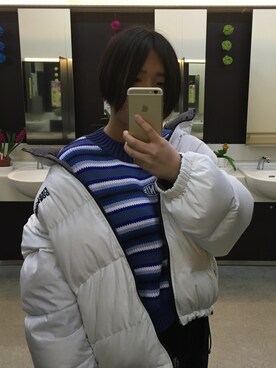 「UNIF」｜「アイテム（ソックス/靴下）」を使った、 MIWさん（レディース・154cm）の春コーディネート
