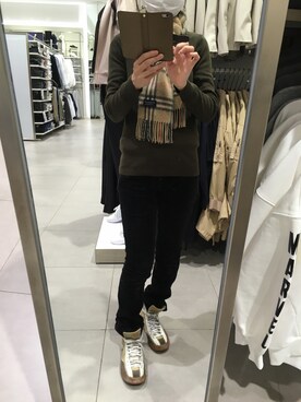「LE COQ（ルコック）のアイテム」を使った、naoさん（レディース・155cm）の春コーディネート