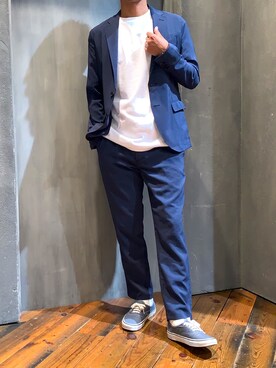 fumittさん（メンズ・178cm）の夏コーディネート