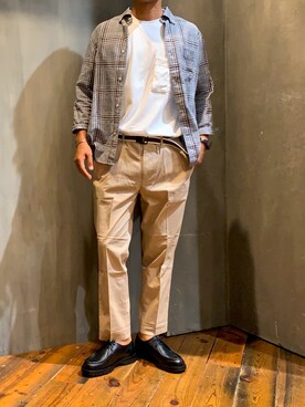 fumittさん（メンズ・178cm）の夏コーディネート