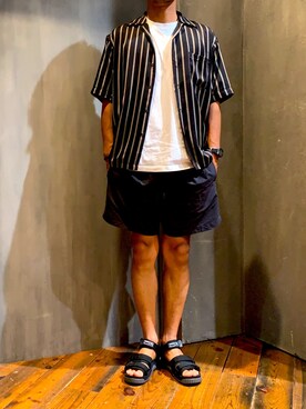 fumittさん（メンズ・178cm）の夏コーディネート