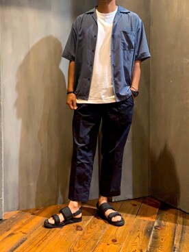 fumittさん（メンズ・178cm）の夏コーディネート