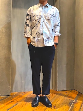 fumittさん（メンズ・178cm）の夏コーディネート