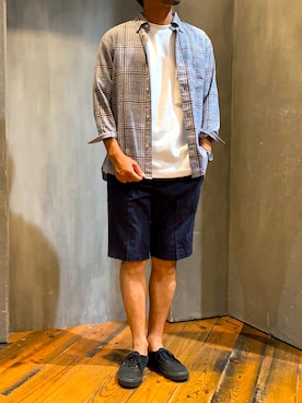 fumittさん（メンズ・178cm）の夏コーディネート