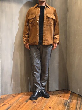 fumittさん（メンズ・178cm）の秋コーディネート