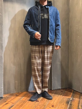 fumittさん（メンズ・178cm）の秋コーディネート