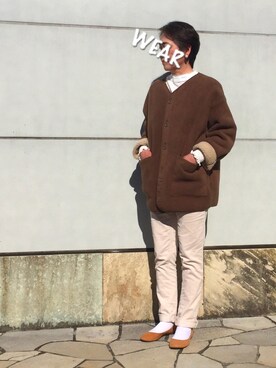 ゆりさん（レディース・154cm）の冬コーディネート