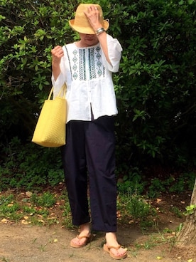 ゆりさん（レディース・154cm）の夏コーディネート