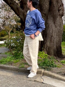 「copine」｜「アイテム（その他）」を使った、ゆりさん（レディース・154cm）の春コーディネート