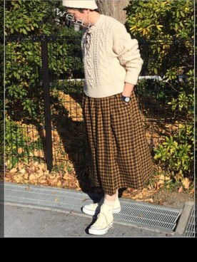 ゆりさん（レディース・154cm）の冬コーディネート