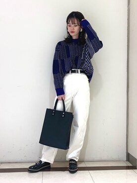risakoさん（レディース・160cm）の秋コーディネート