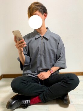 しぐぅ🌙さん（メンズ・180cm）の夏コーディネート